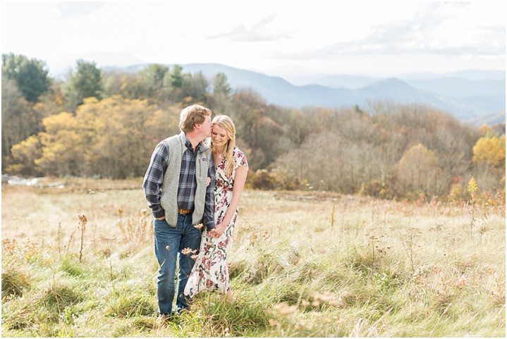 light and airy engagement photos