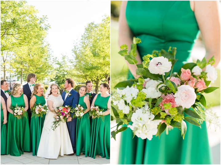 Spring Wedding at The L in Downtown Greenville