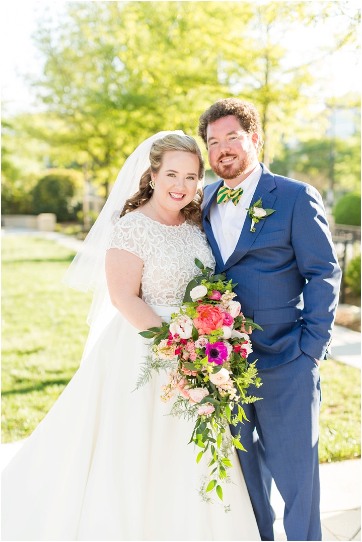 Spring Wedding at The L Bride and Groom Portraits
