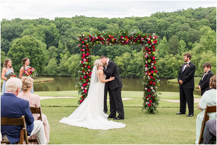 ceremony at country club greenville sc