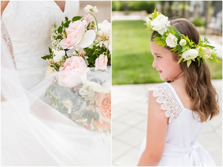 flower girl details greenville sc wedding