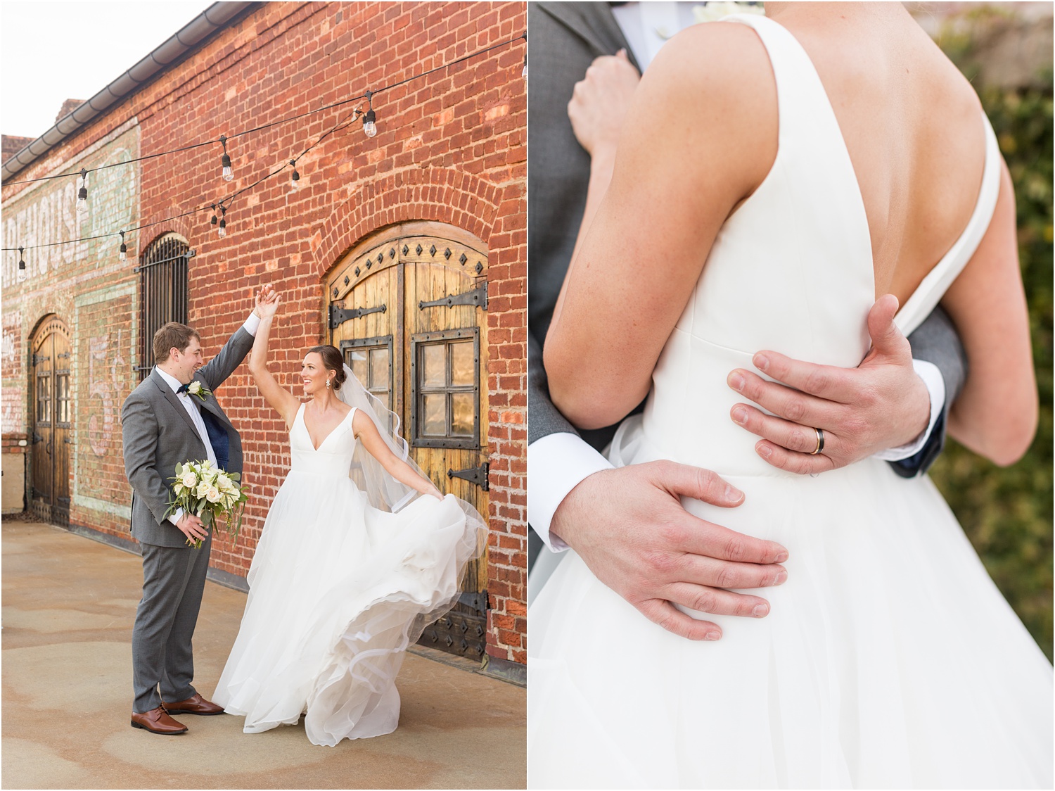 Early Spring Wedding Downtown Greenville