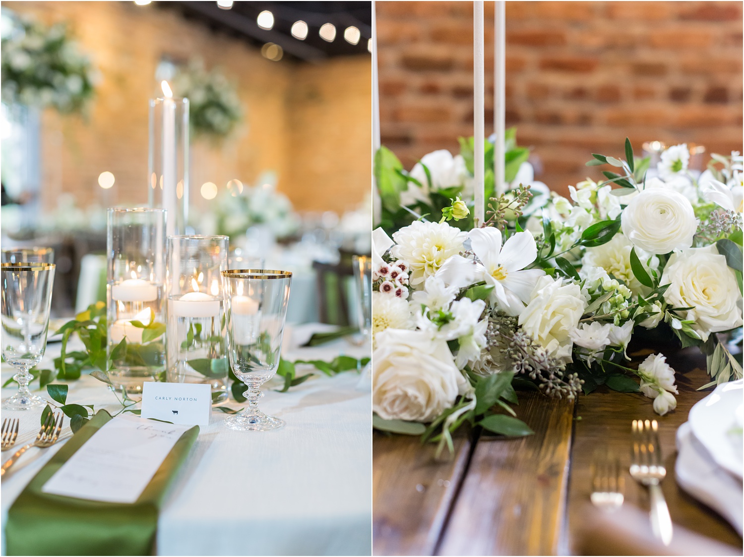 Fall Floral Downtown Greenville Wedding