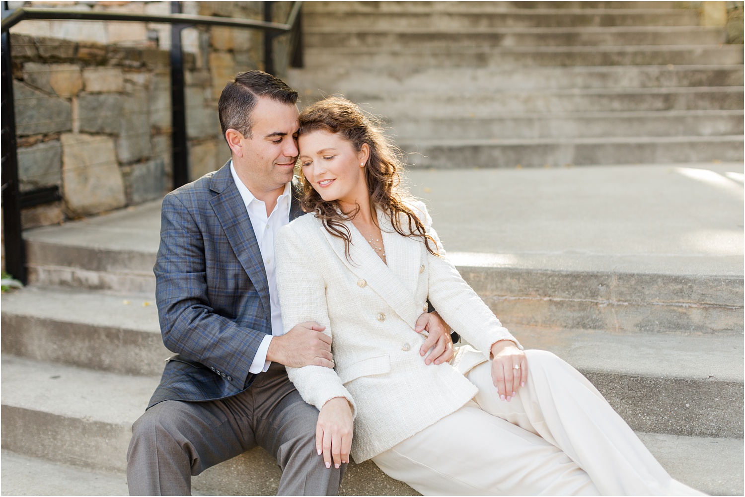 downtown greenville engagement