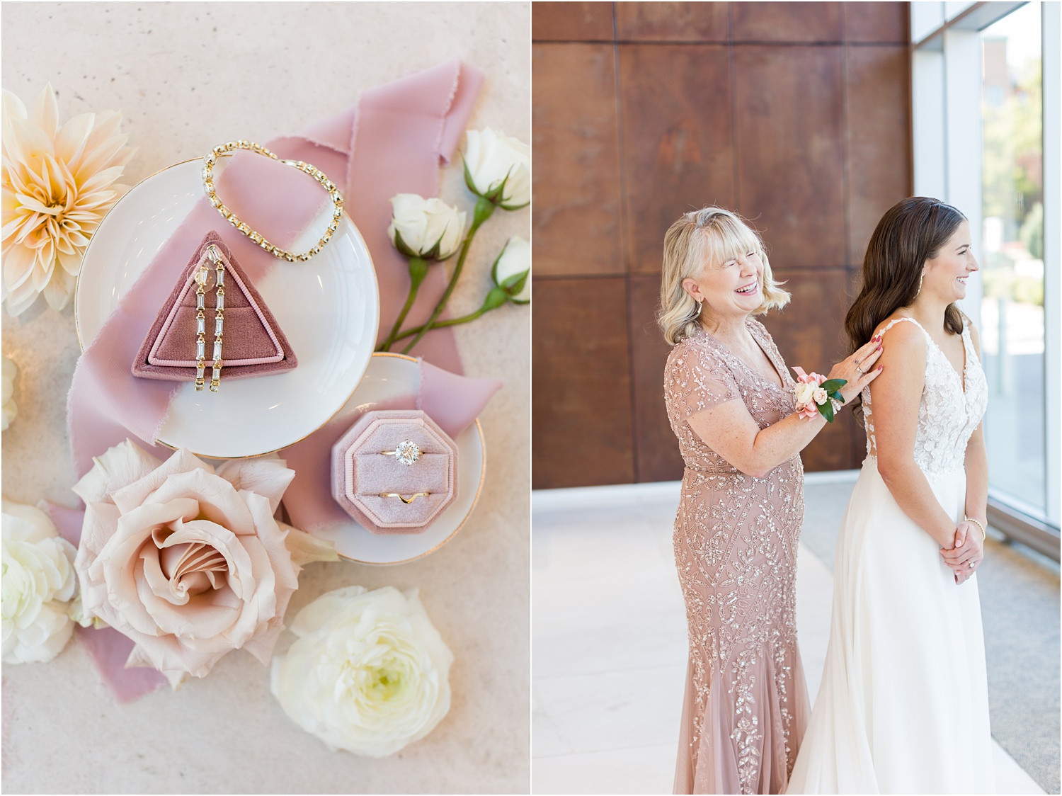 bridal accessory details