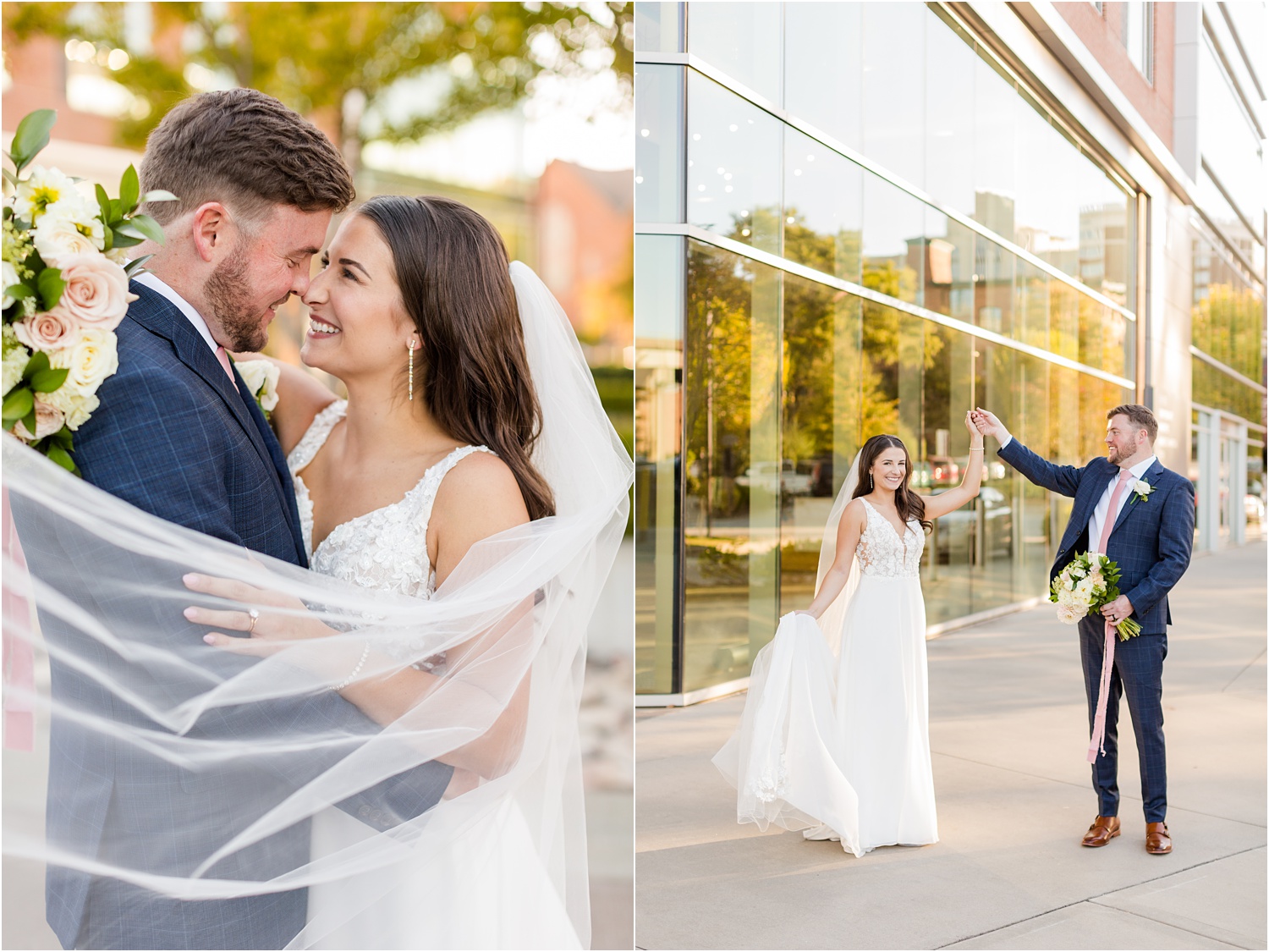 downtown greenville wedding photography