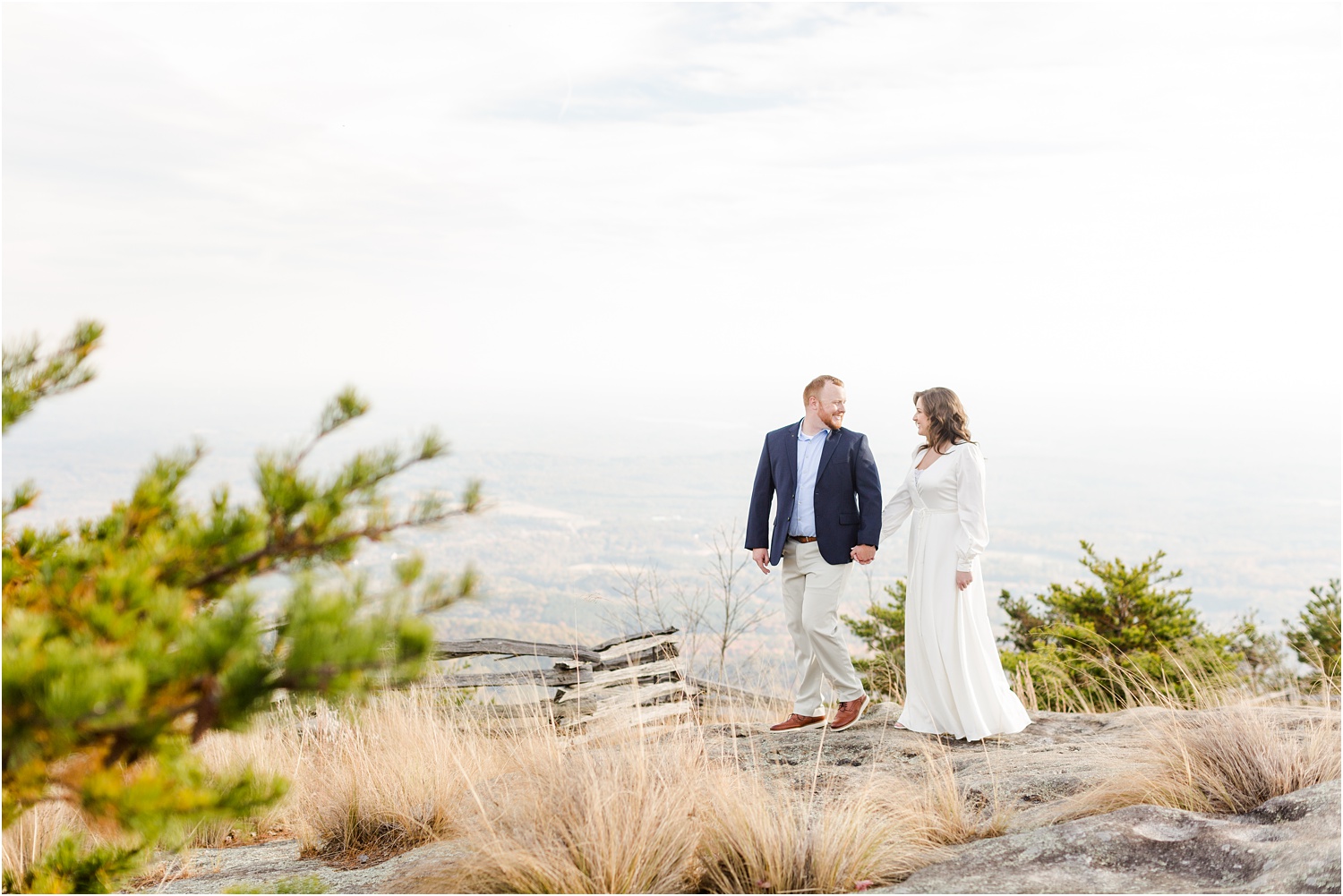Mountaintop Engagement Session