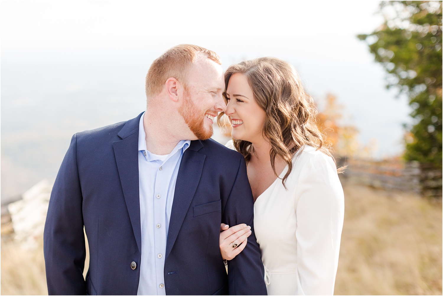 fall mountain engagement