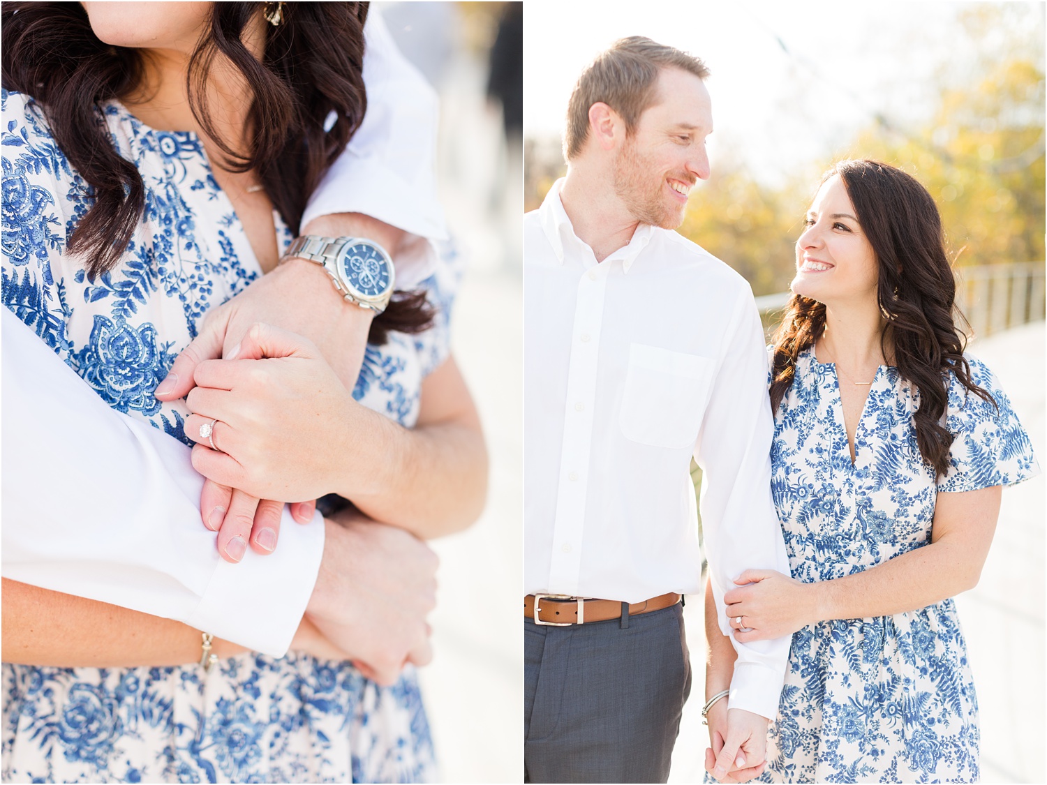 downtown greenville engagement photos
