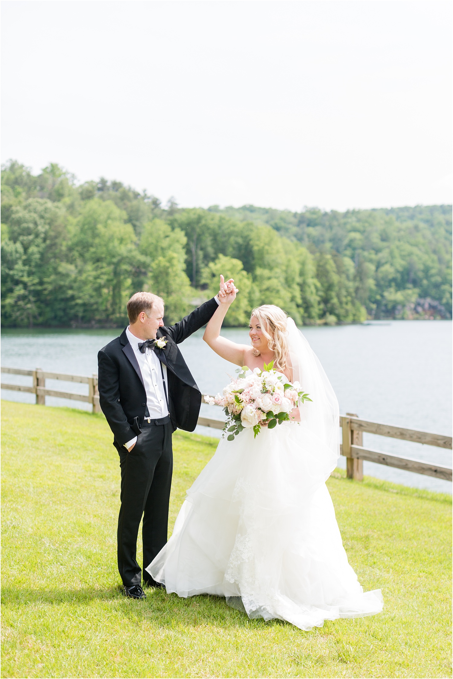 joyful bride and groom photography