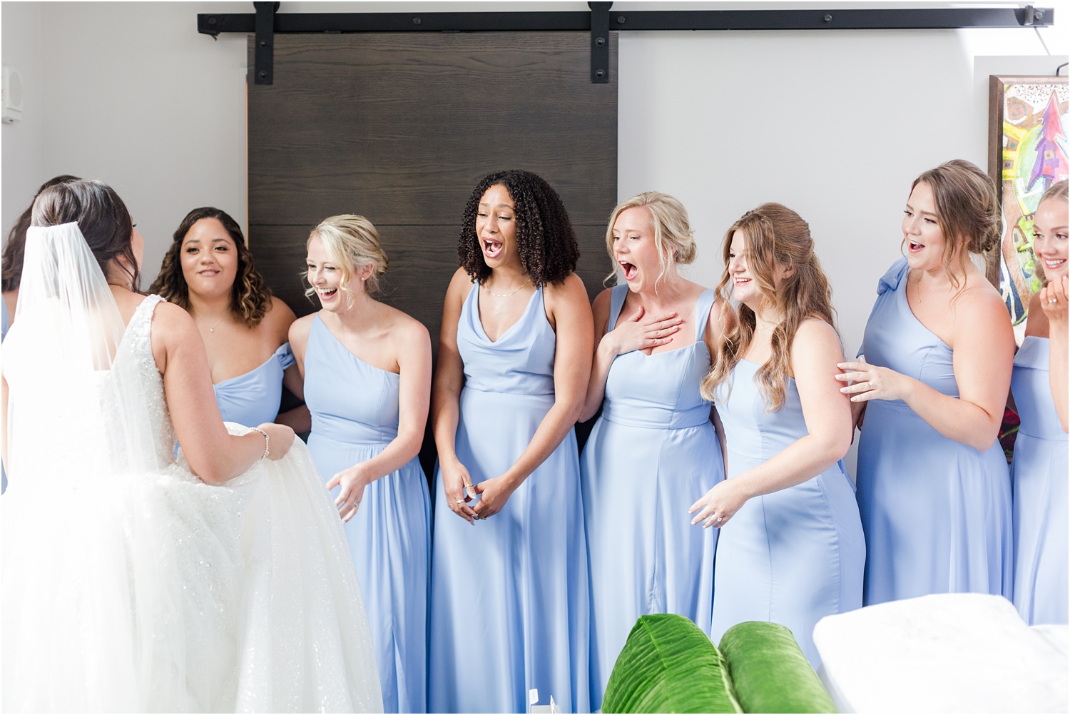 bridesmaids reveal