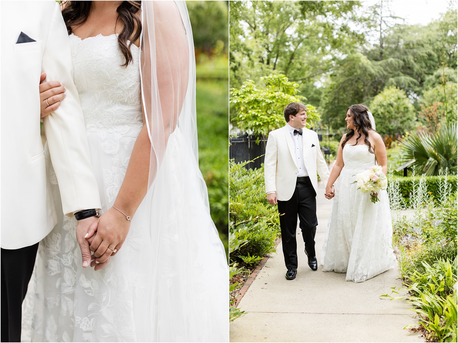 South Carolina bride and groom