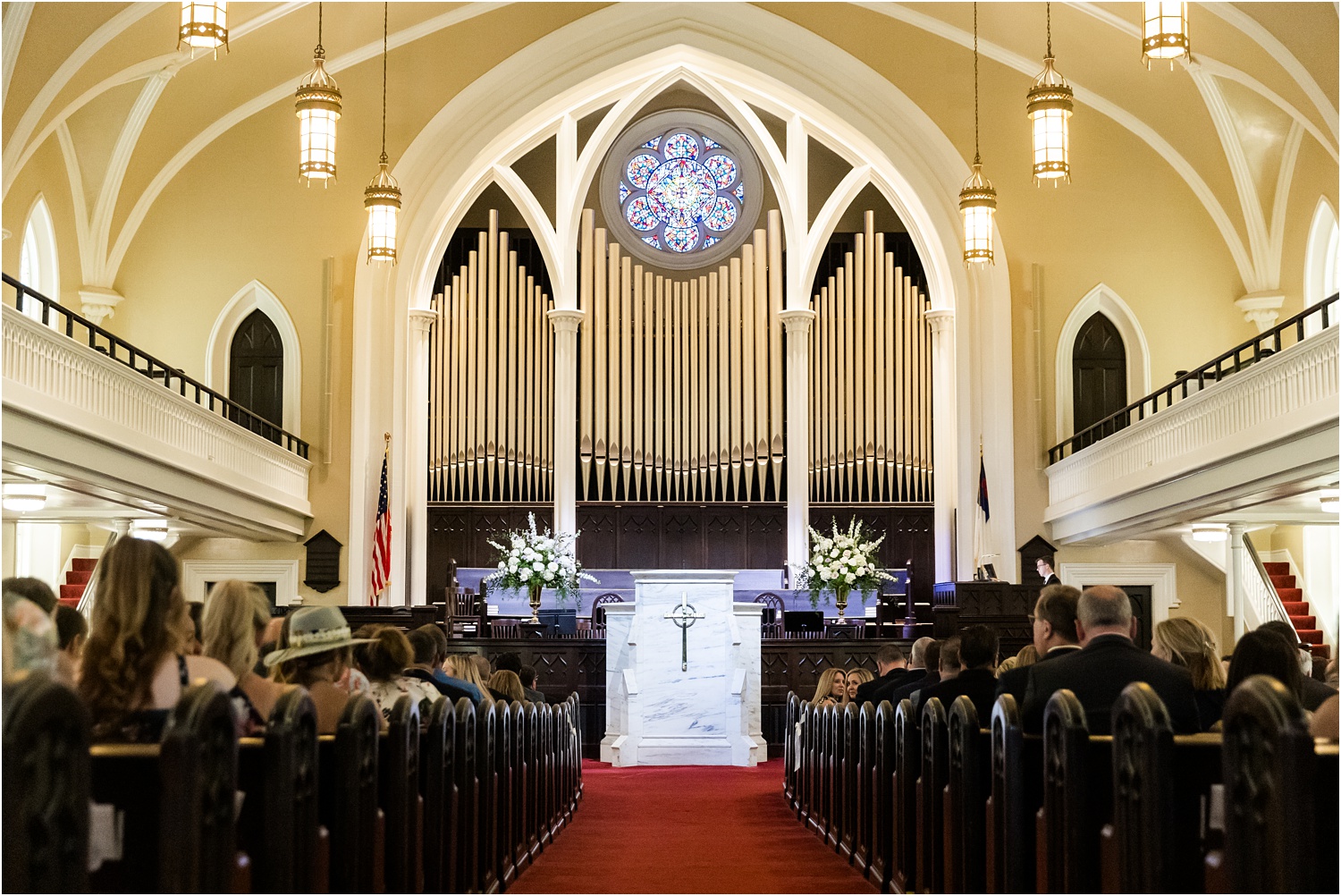 summer wedding ceremony