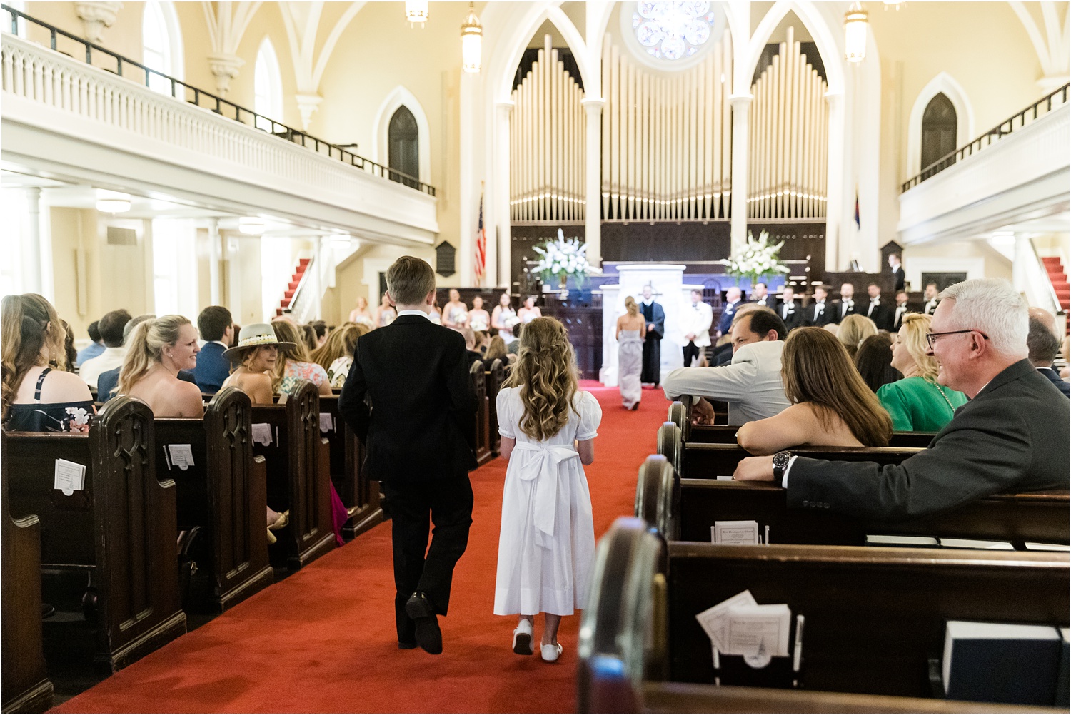summer Columbia wedding processional