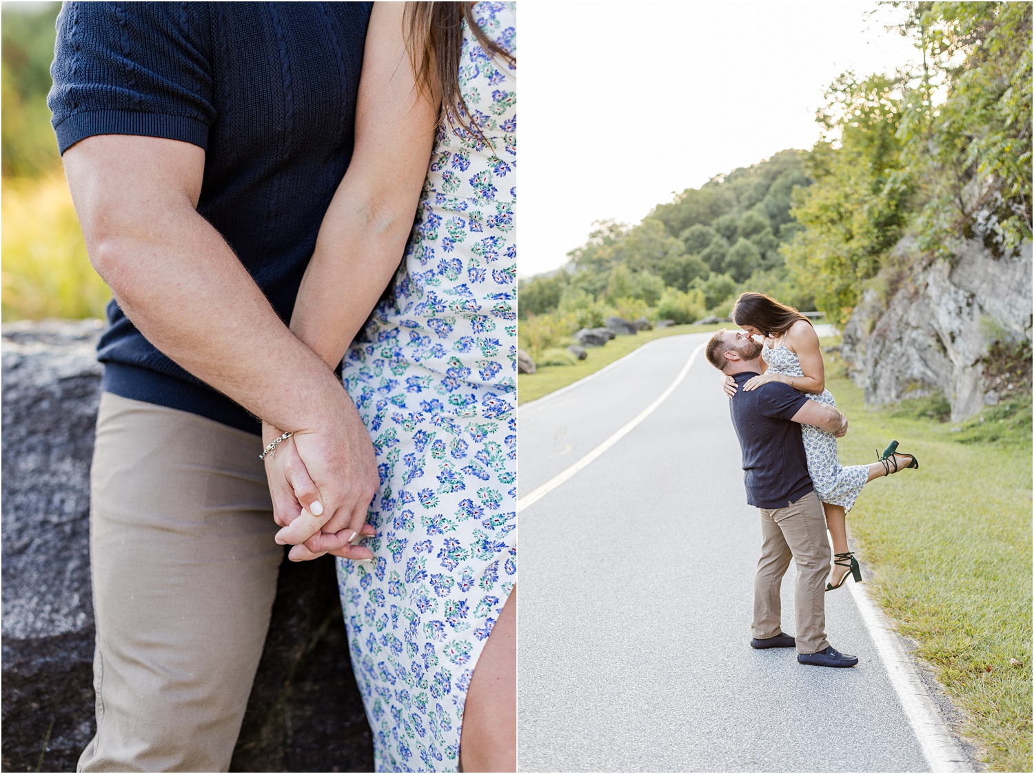 Fall Engagement Session in the Blue Ridge Mountains