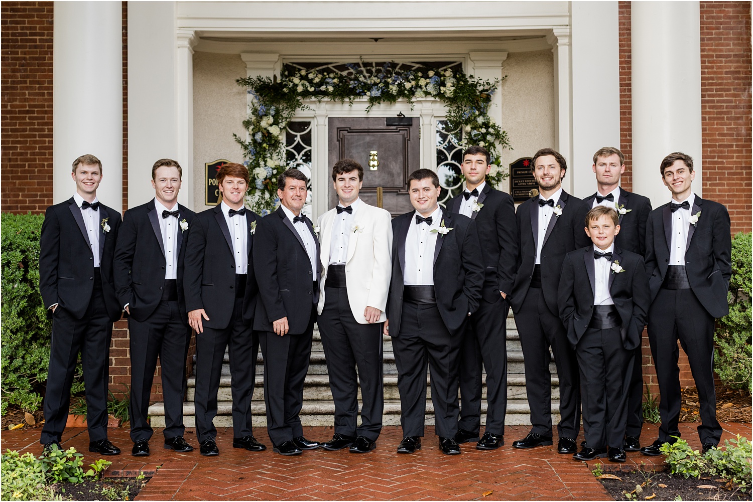 groomsmen southern wedding