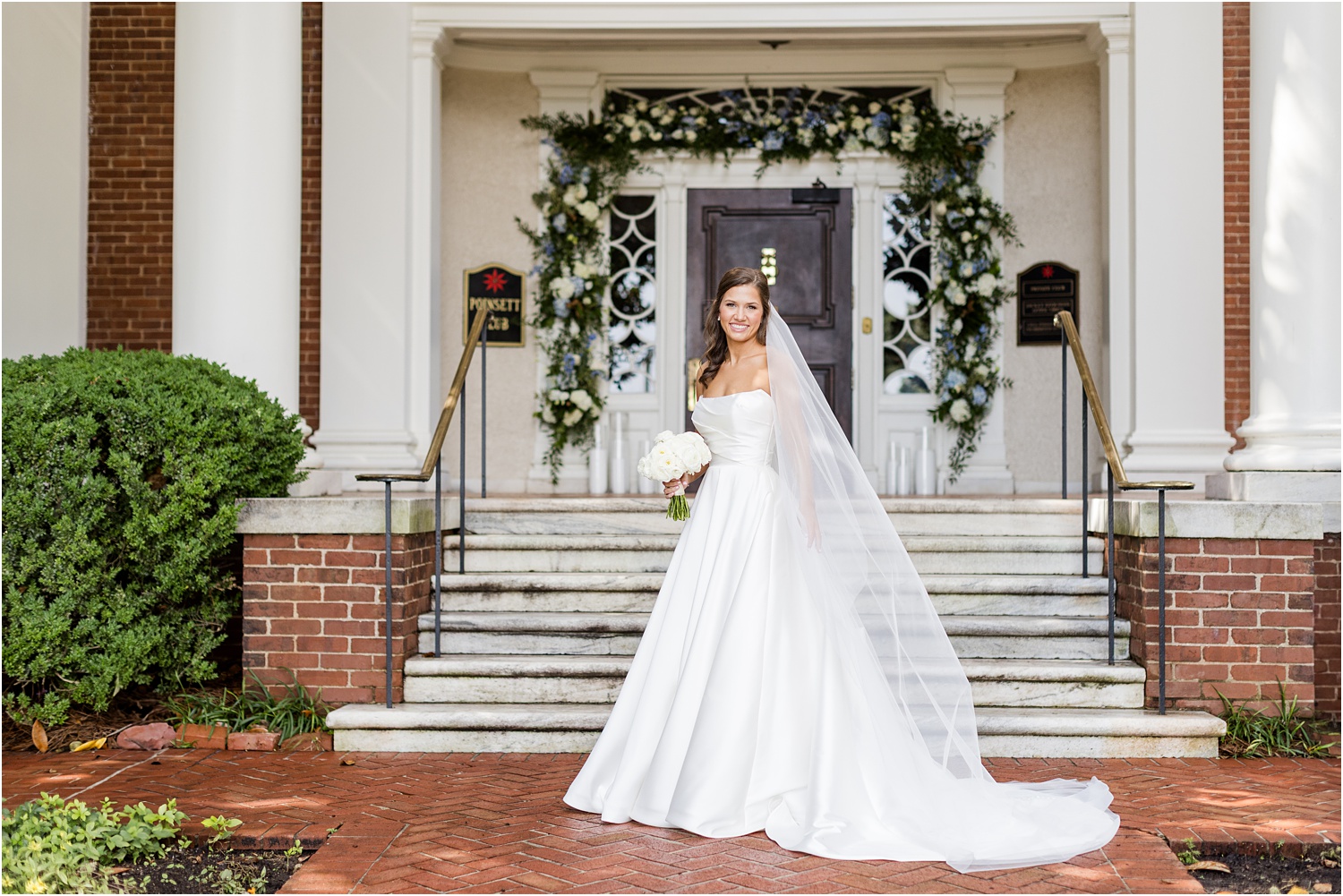 Poinsett Club bridal portraits