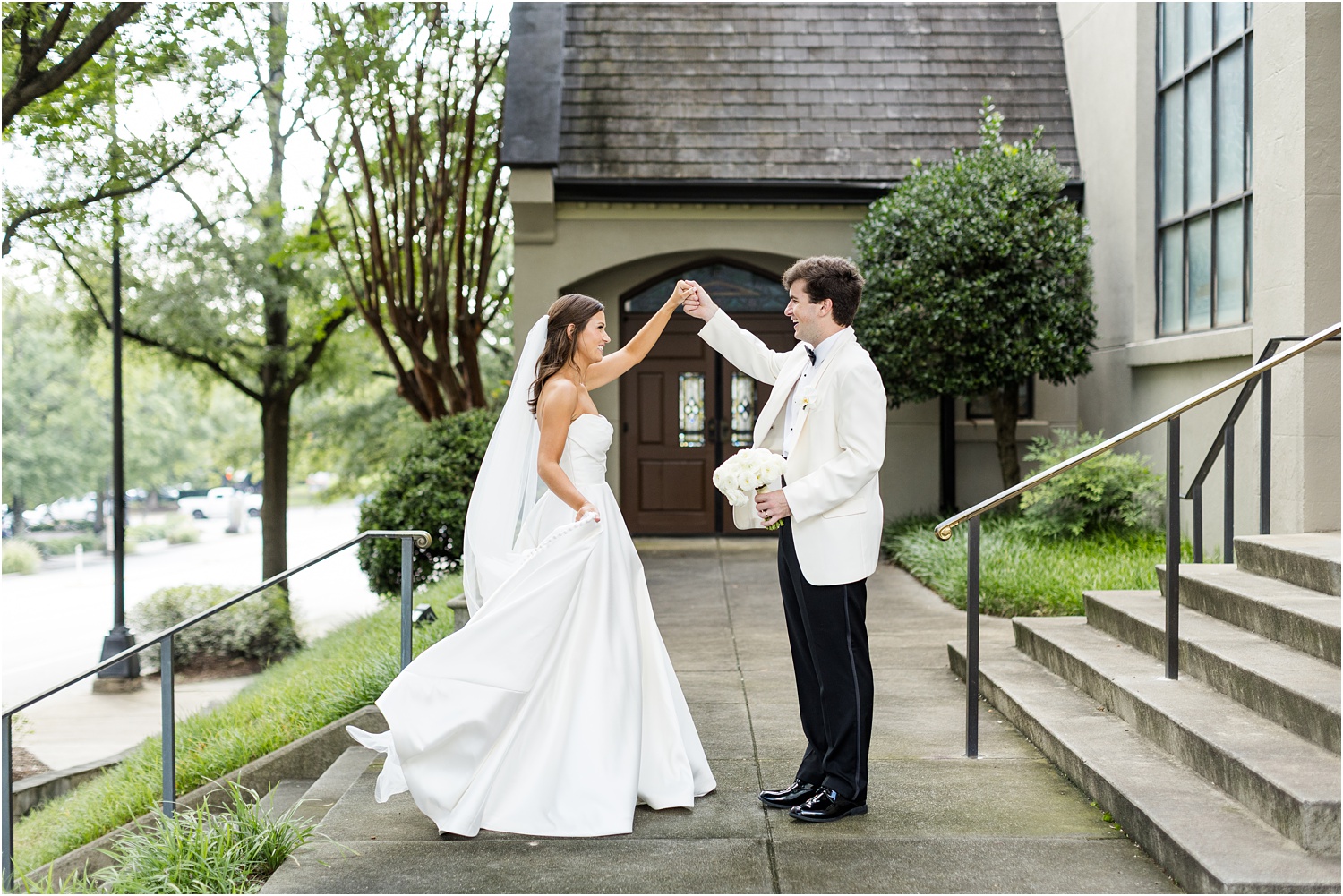 Black Tie Poinsett Club Summer Wedding