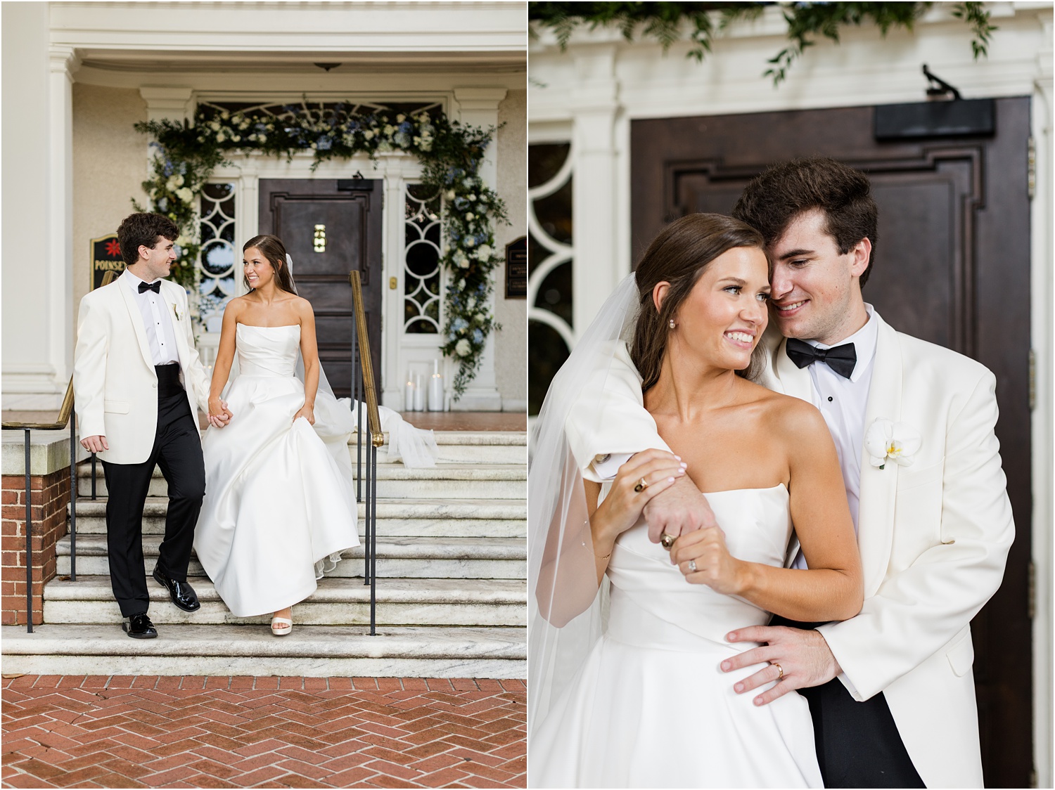 Poinsett Club wedding portraits