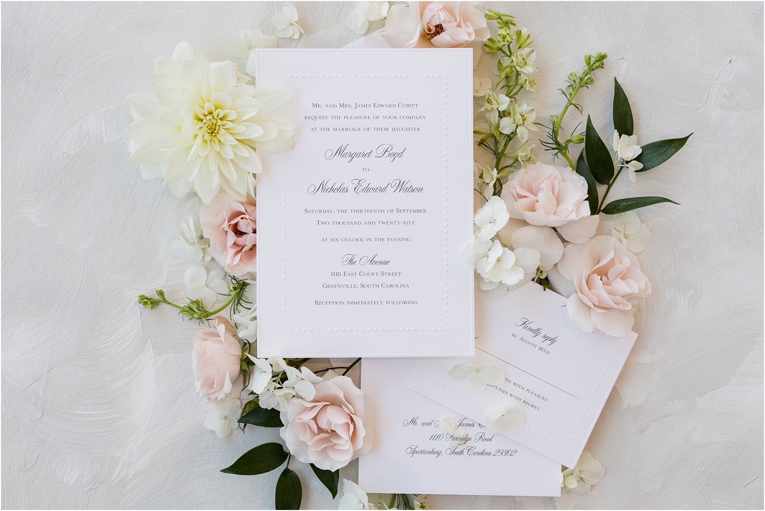summer wedding invitations