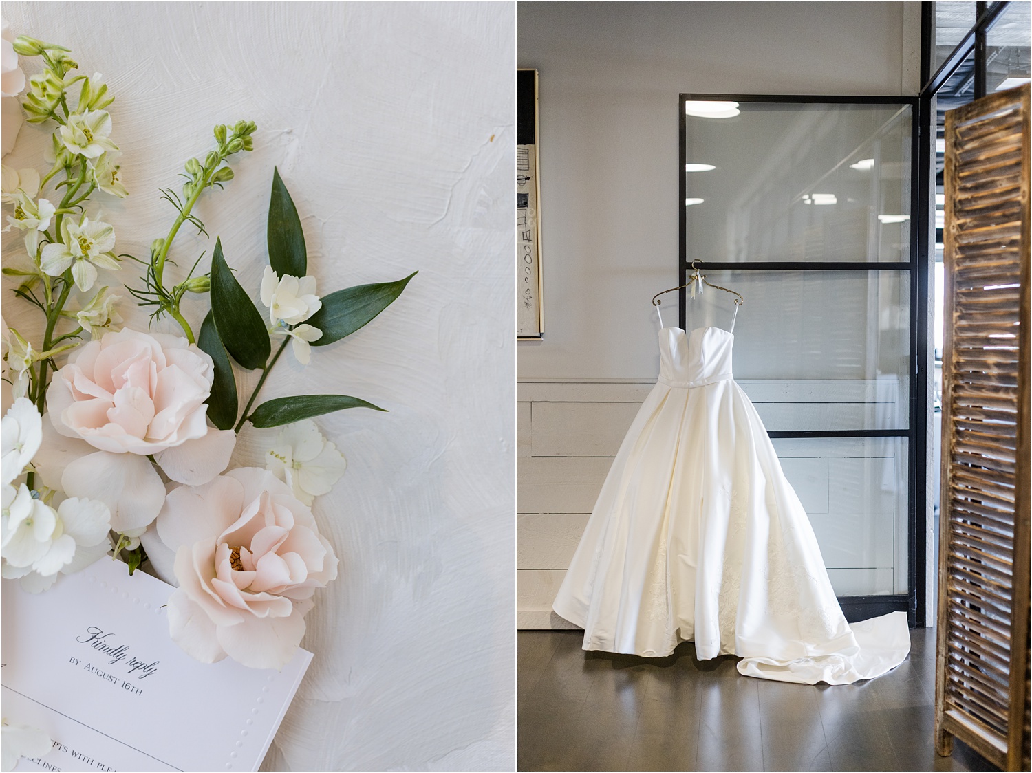 summer wedding details