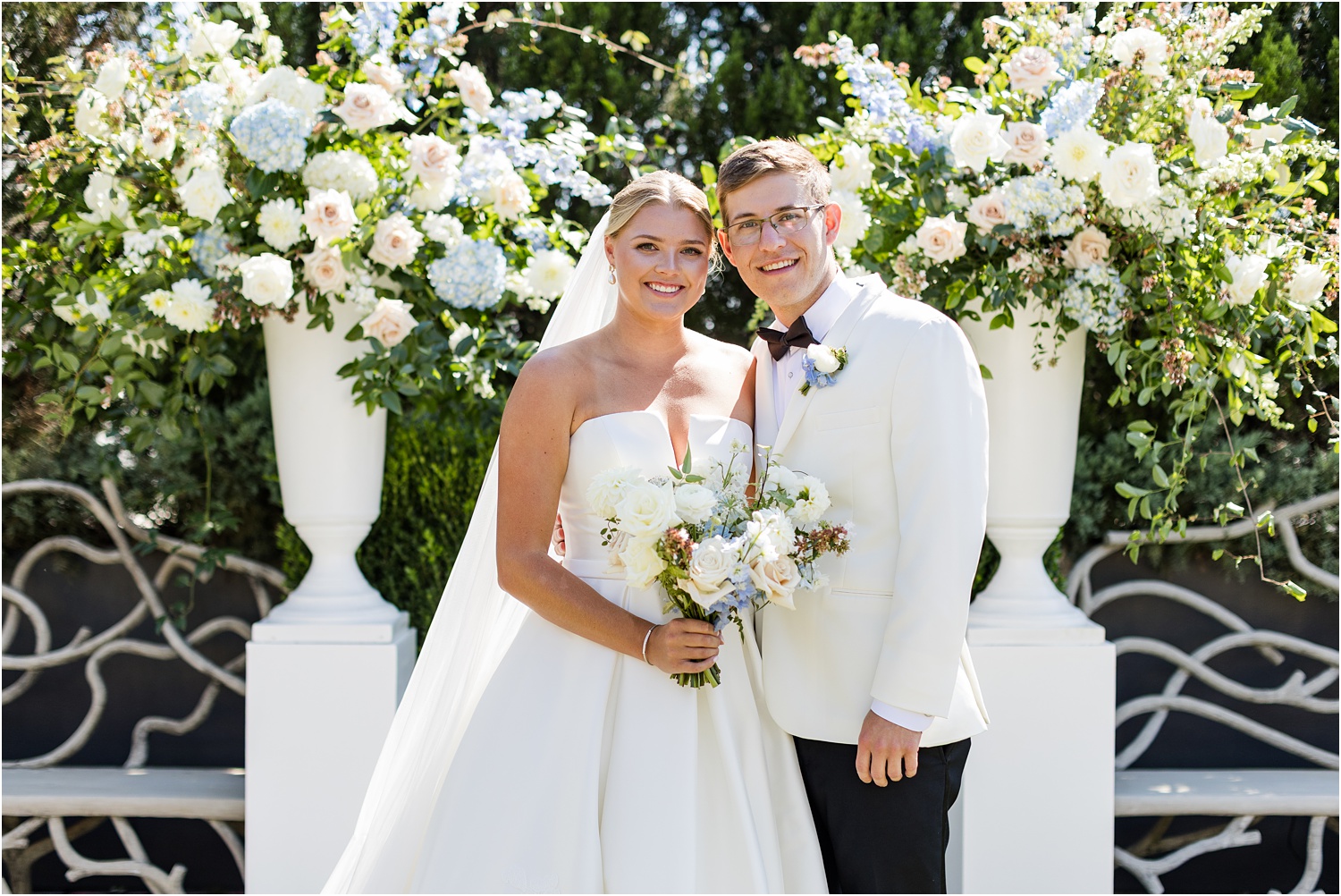 summer wedding portraits 