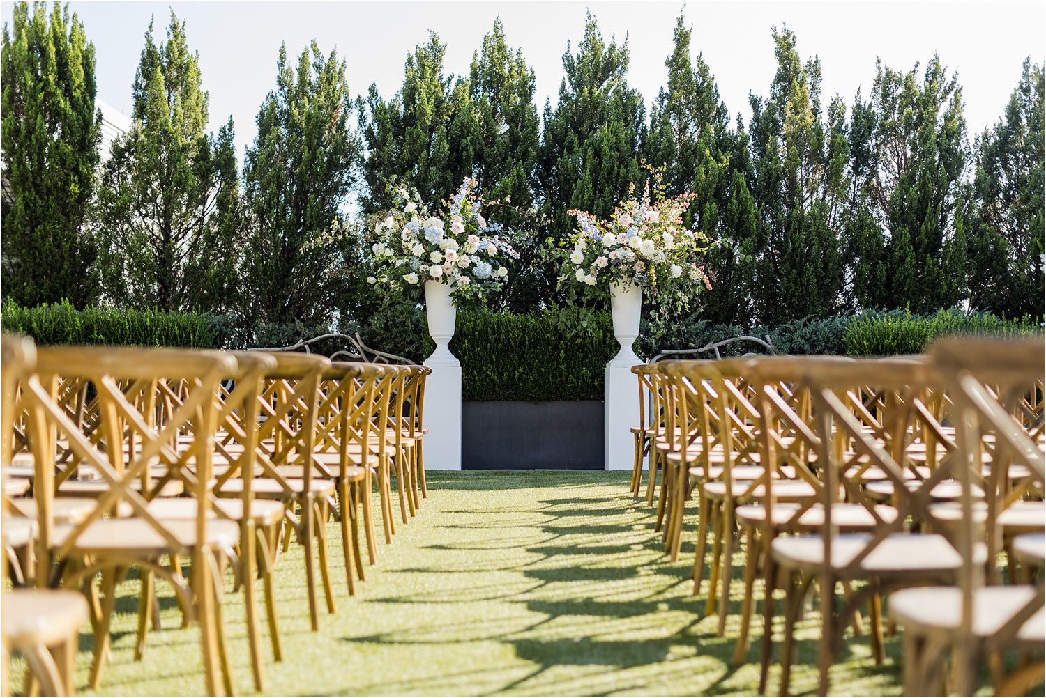 rooftop wedding ceremony