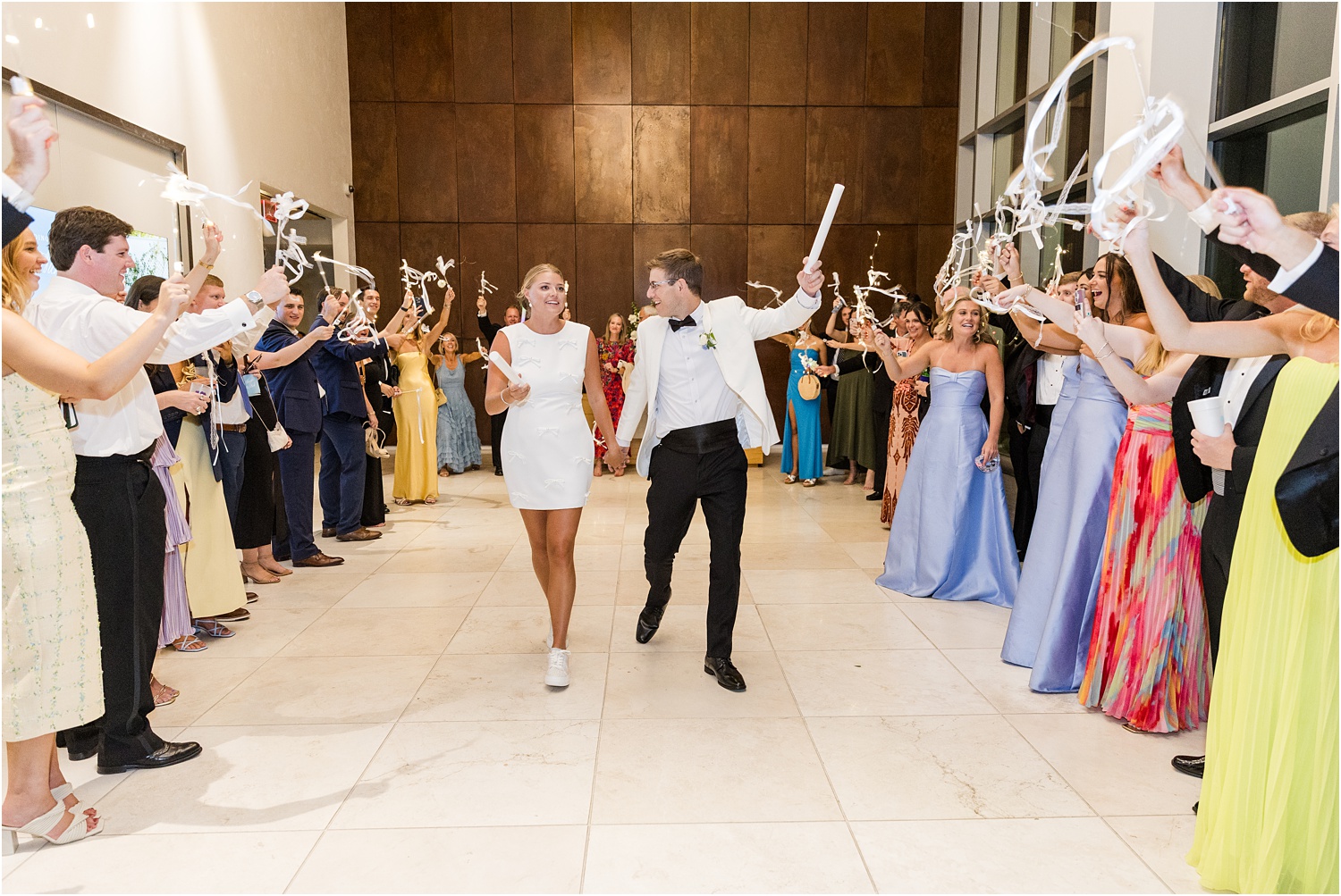 wedding exit