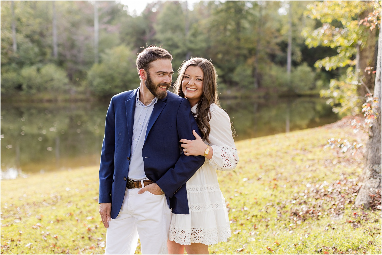 pond fall engagement 