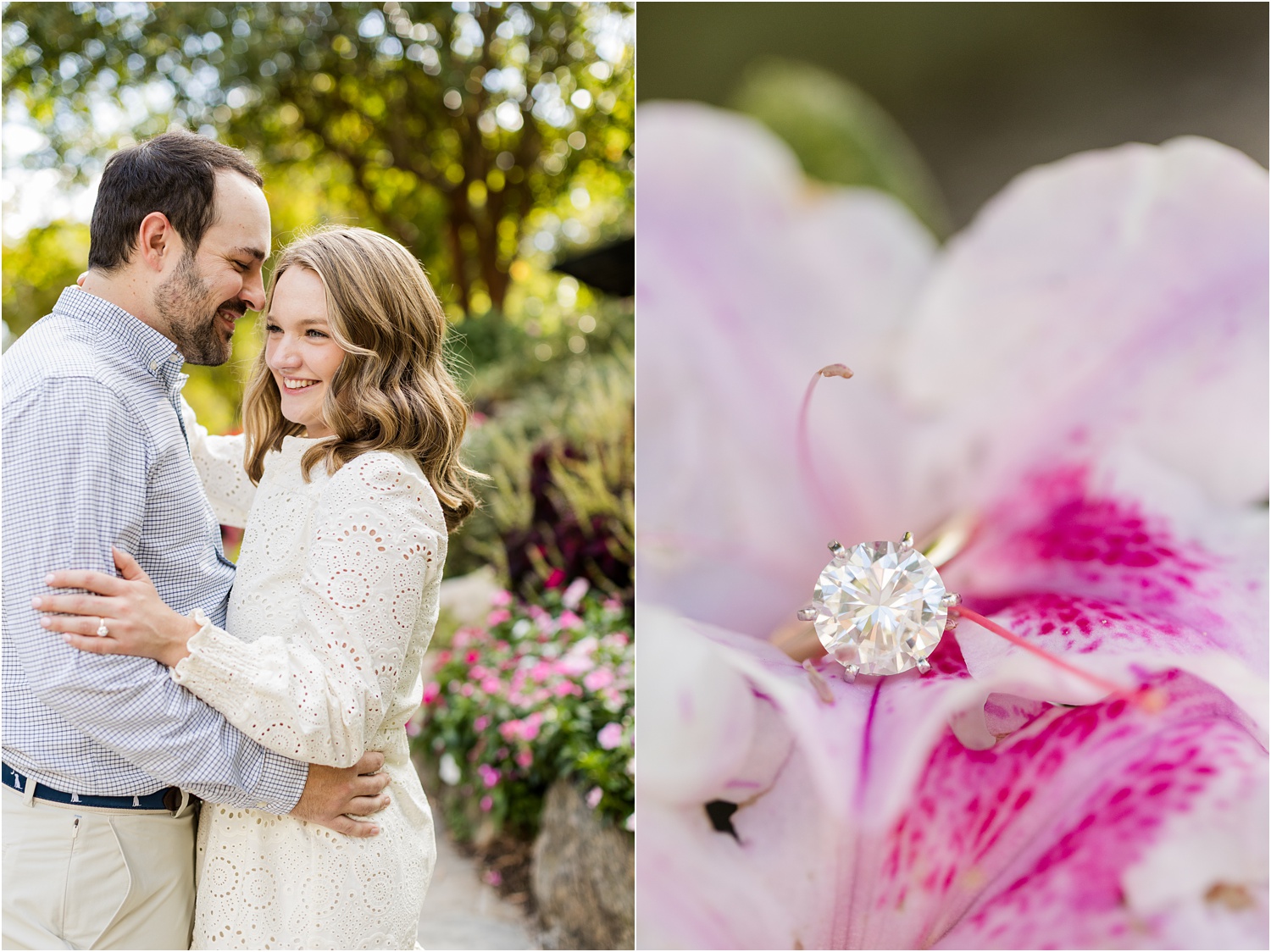 Fall Engagement Session in Falls Park