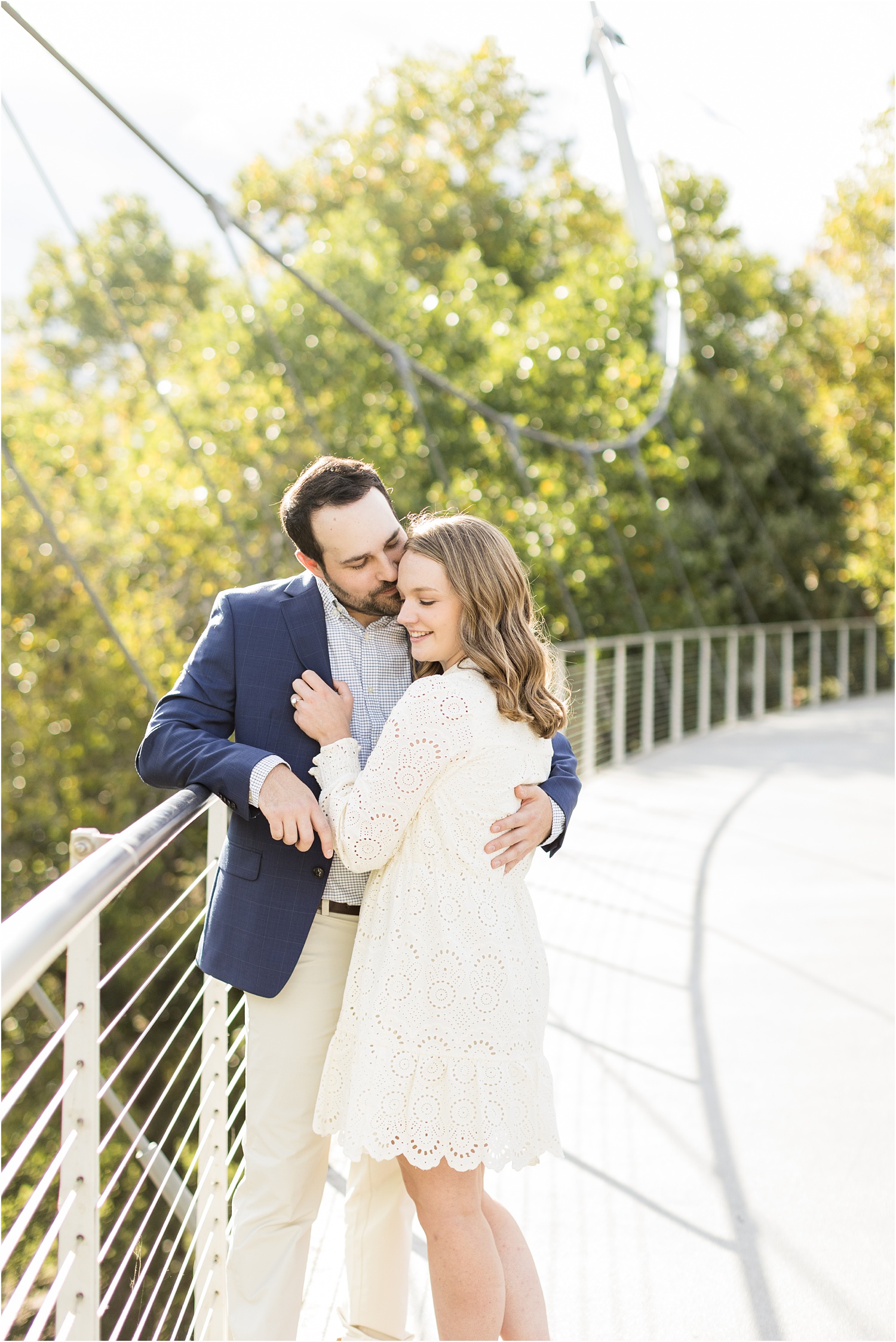 Fall Engagement Session in Falls Park