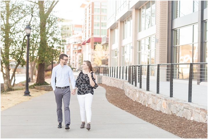 Greenville engagement photography