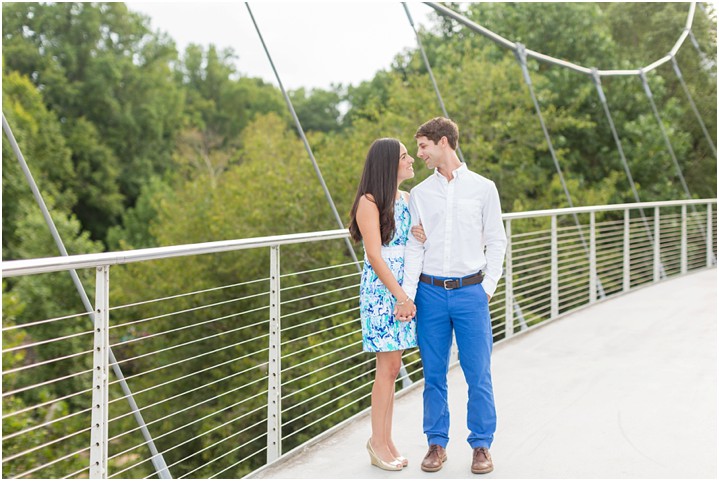 Downtown Greenville, South Carolina engagement