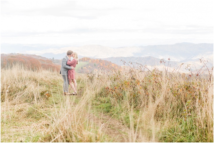 max patch Engagement with Mountain Views