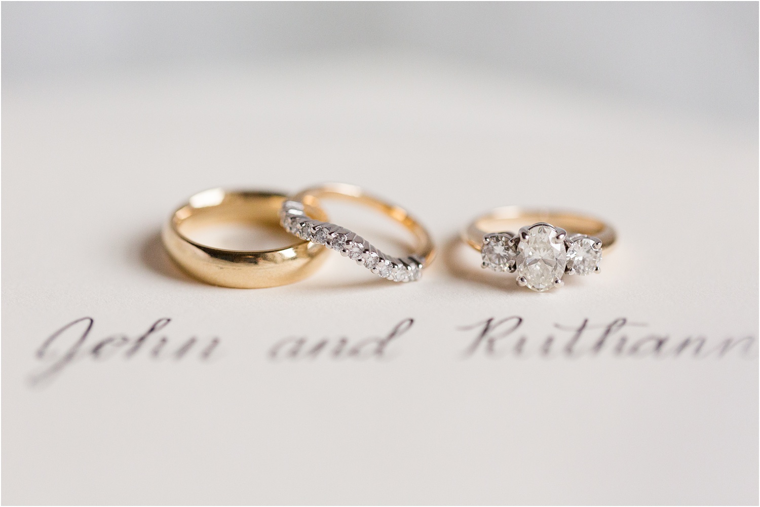 wedding ring details
