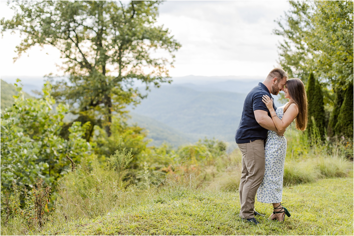 Fall Engagement Session in the Blue Ridge Mountains